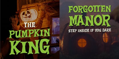 Crypt Keeper Font Poster 6