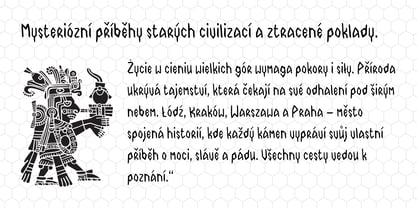 Oksigen Octa Font Poster 5
