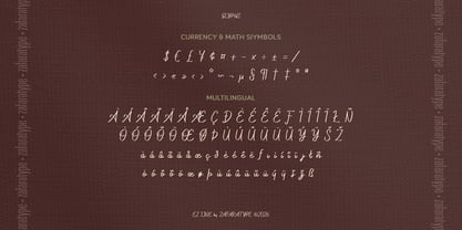 EZ Lintwell Font Poster 4
