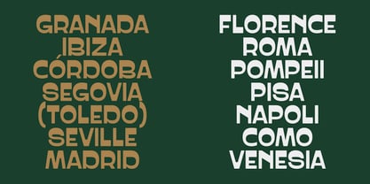 PRAK Trotoer Font Poster 3