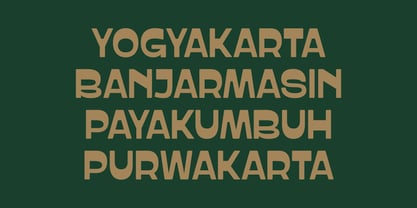 PRAK Trotoer Font Poster 10