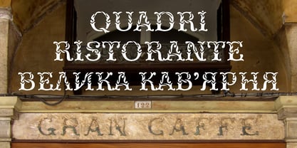 BucintoroLC Font Poster 3