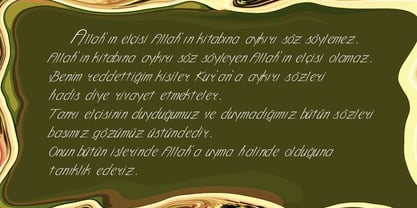 Muzaffer Font Poster 4