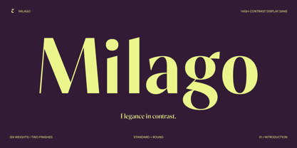 Milago Font Poster 1