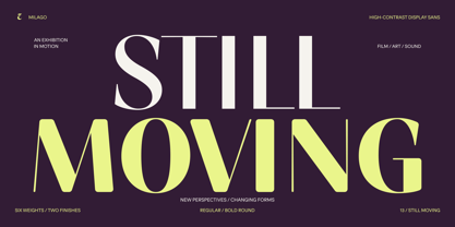 Milago Font Poster 13