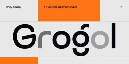 Grogol Font Poster 1