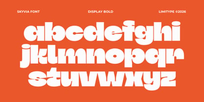 Skyvia Font Poster 8