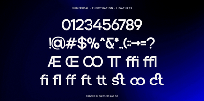 Dectone Font Poster 9