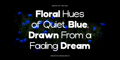 Dectone Font Poster 3