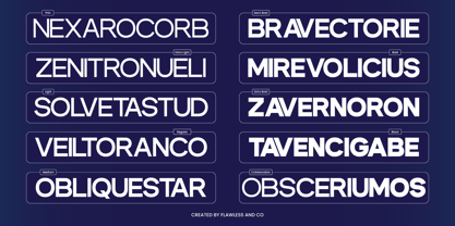 Dectone Font Poster 5