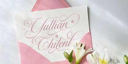 Callontine Font Poster 7