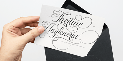 Callontine Font Poster 9