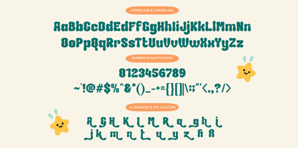 Buchy Kids Font Poster 10