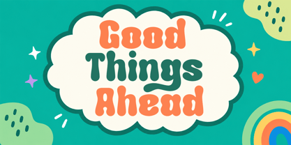 Buchy Kids Font Poster 2