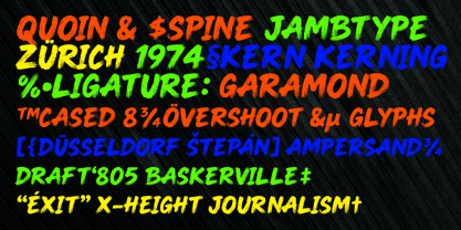 Shook Ones Font Poster 3