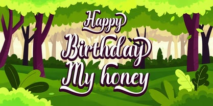 Bakin Font Poster 2