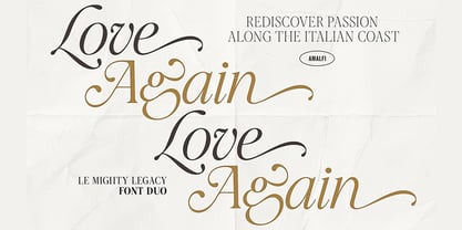 Le Mighty Legacy Font Poster 2