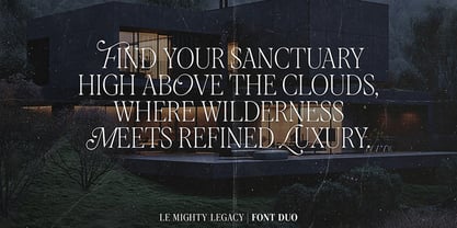 Le Mighty Legacy Font Poster 4