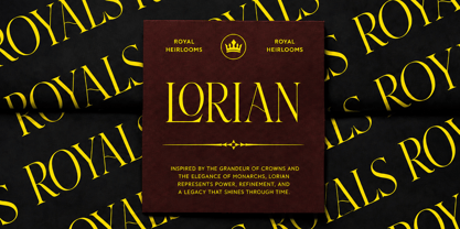 Crown Monarch Font Poster 5