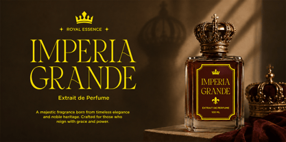 Crown Monarch Font Poster 8