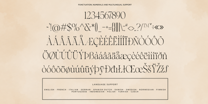 Crown Monarch Font Poster 10