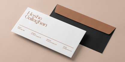 Romance Utille Serif Font Poster 3