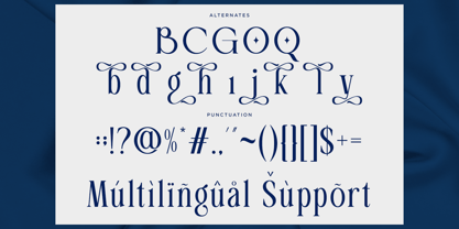 Ghaleria Font Poster 10