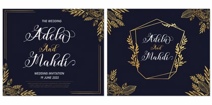 Nelga Font Poster 2