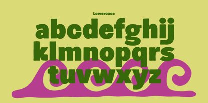 Plumo Font Poster 3