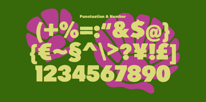Plumo Font Poster 4