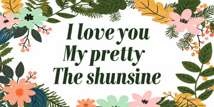Natural Fence Font Poster 6