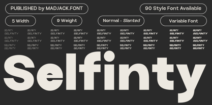 Selfinty Font Poster 1