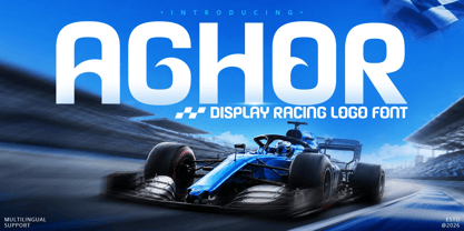 Aghor Font Poster 1