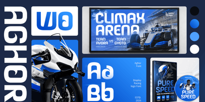 Aghor Font Poster 2