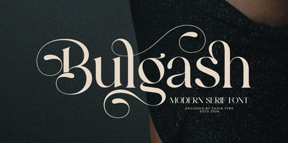Bulgash Font Poster 1