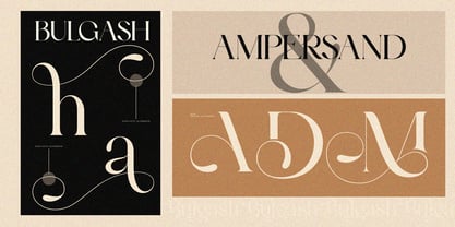 Bulgash Font Poster 2