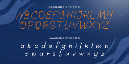 Victoria Winter Font Poster 11