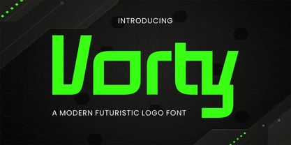 Voorty Font Poster 1