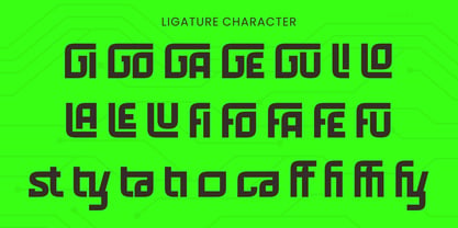 Voorty Font Poster 5
