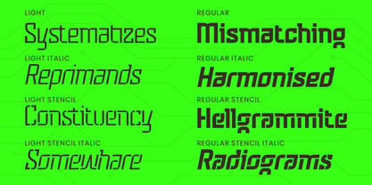 Voorty Font Poster 2