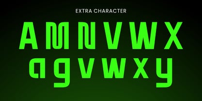 Voorty Font Poster 9
