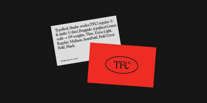 TF Bragado Font Poster 6