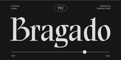 TF Bragado Font Poster 1
