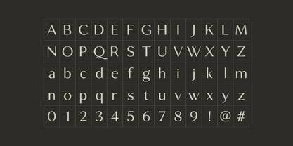 Ostera Font Poster 4