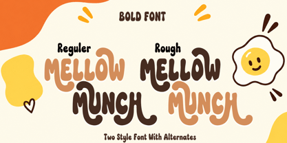 Mellow Munch Font Poster 2