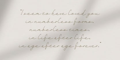 Duvante Font Poster 3