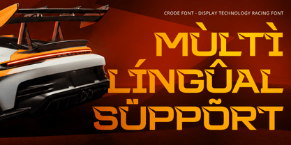 Crode Font Poster 12