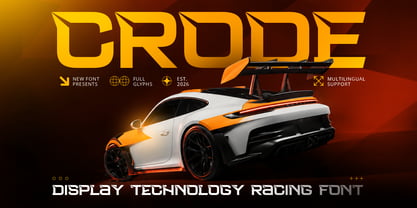 Crode Font Poster 1