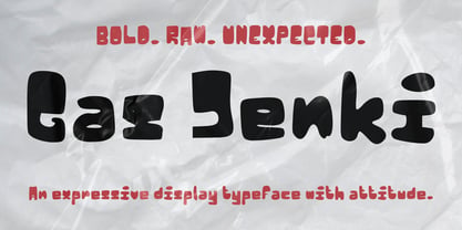 Gas Jenki Font Poster 1