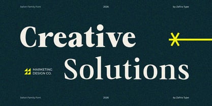 Bailon Font Poster 12